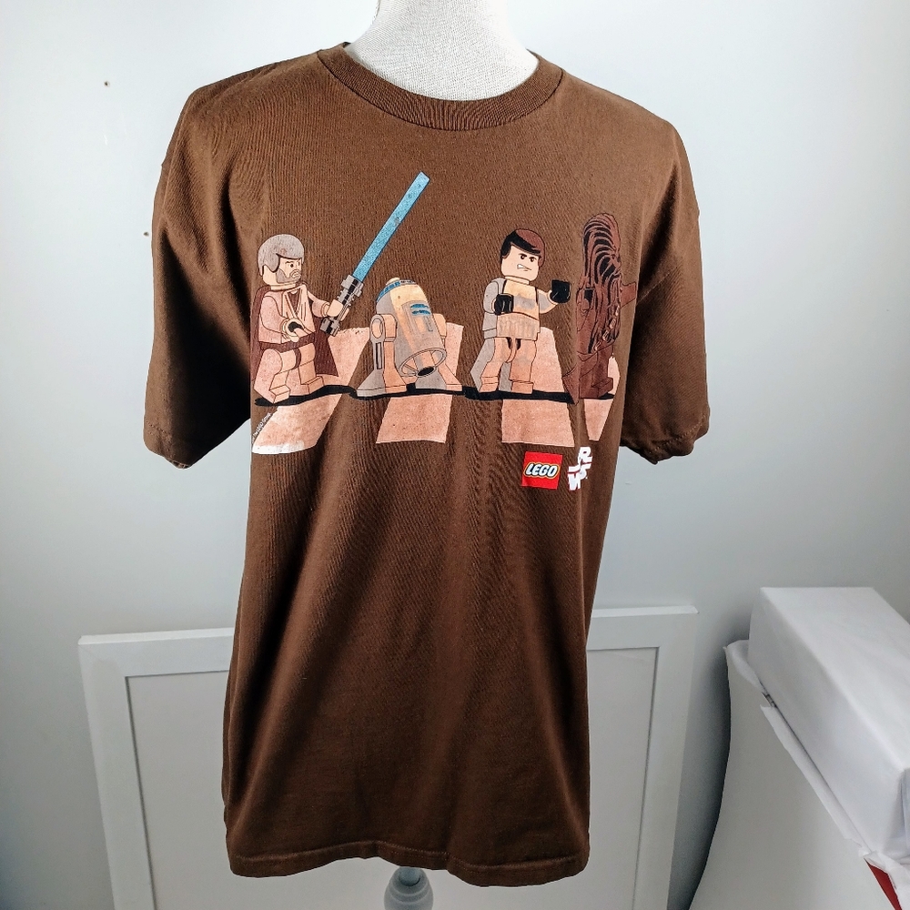 📌4/$20 Lego Star Wars Rustic Graphic Print Tee - Picture 11 of 12